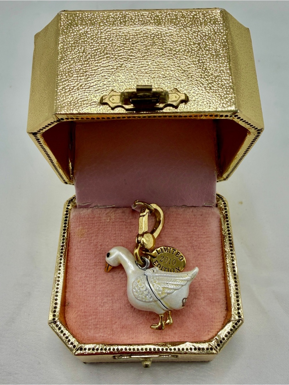 Juicy Couture Limited Edition Goose Golden Egg Charm New w/ Box
